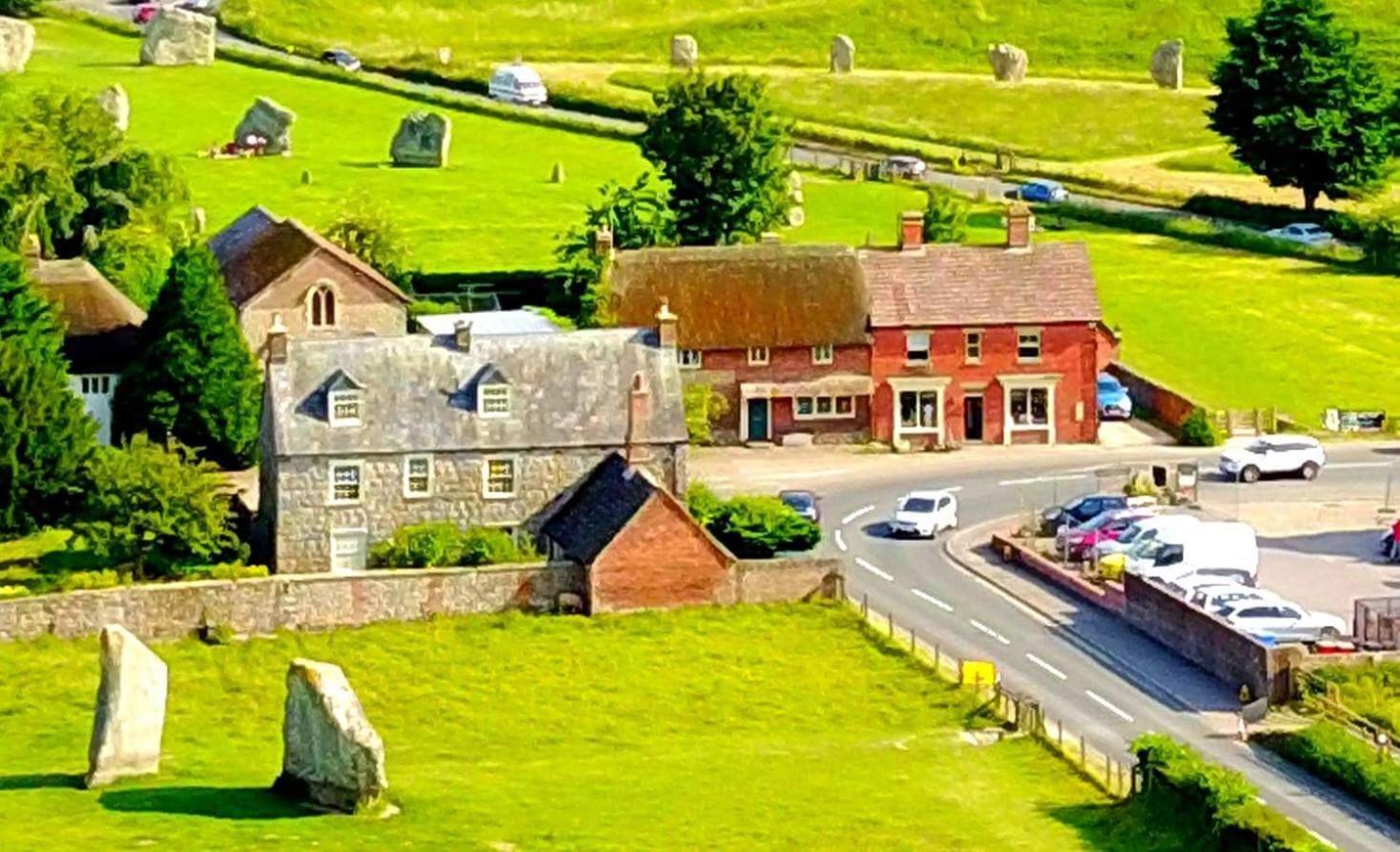 Silbury House Bed & Breakfast Avebury Exterior photo